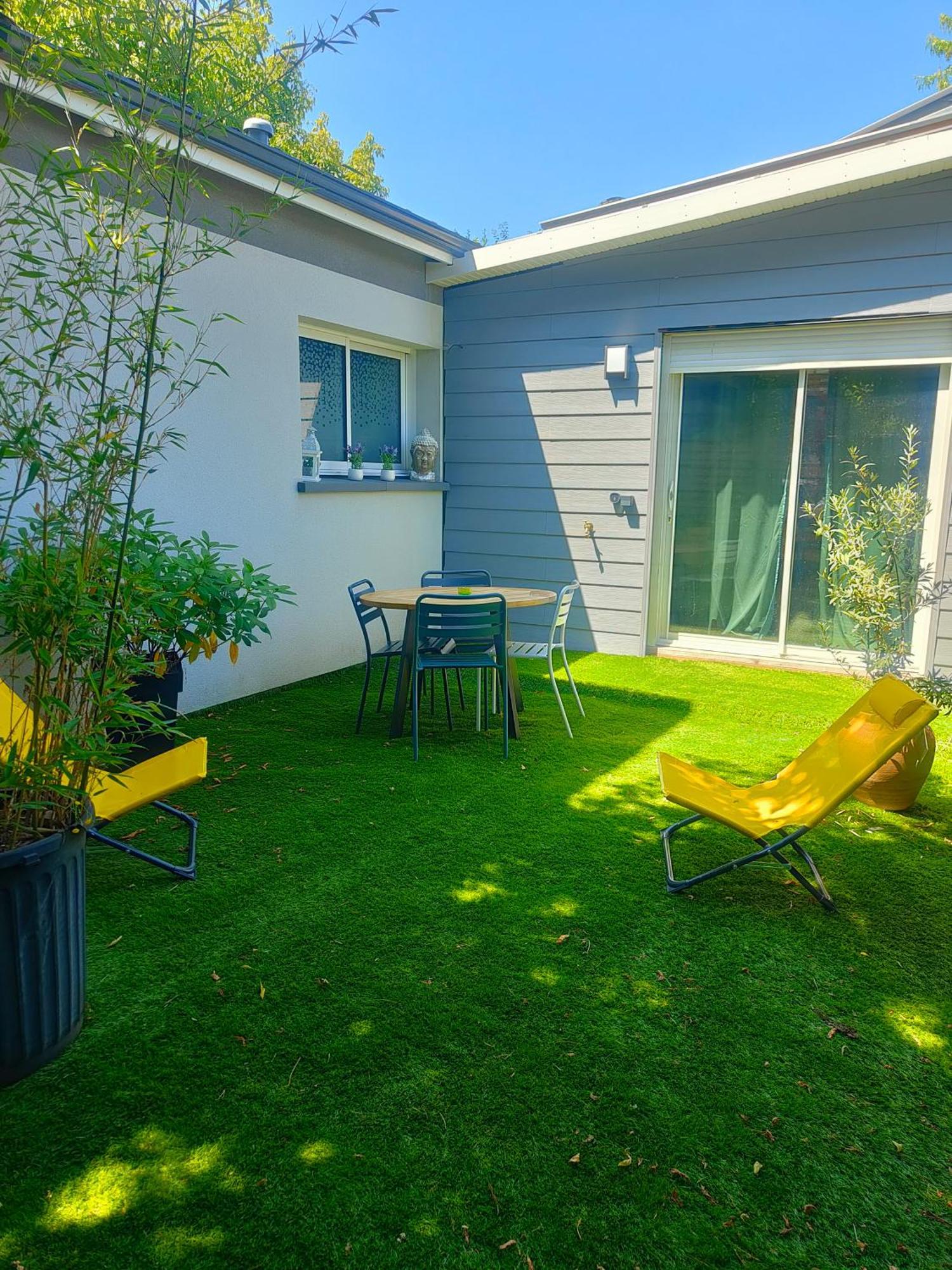 Tiny House Avec Jardin Et Acces Piscine Chauffee Saint-Médard-en-Jalles Exterior foto
